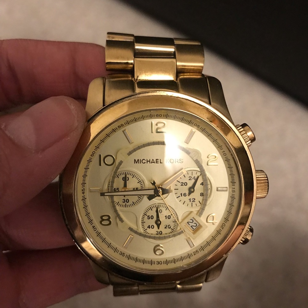 Michael Kors gold watch